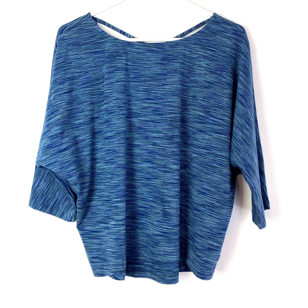 NWT Synergy Organic Cotton Marley Top Blue